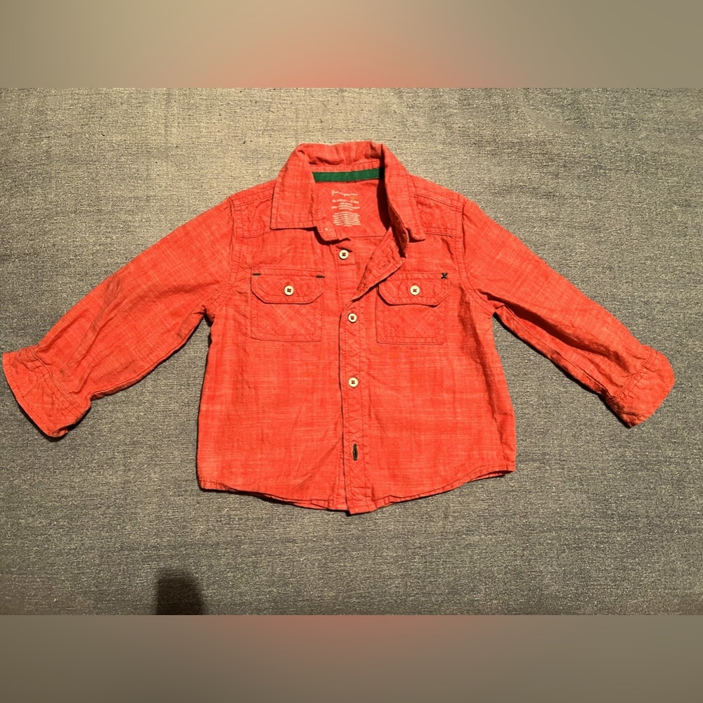 Boys First Impressions dress shirt size 24mths